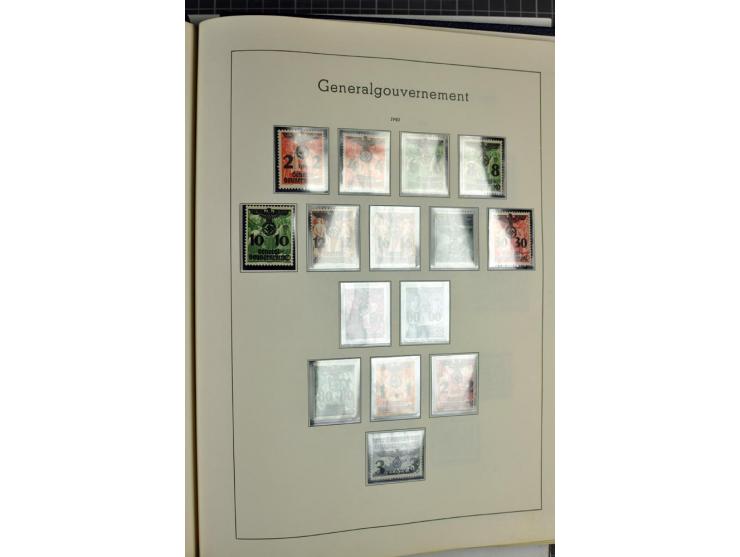 1872/1945, meist ungebrauchte Sammlung ab Brustschild im Vordruckalbum, bis 1900 überwiegend ohne Gummi, danach u.a. mit Mi.-