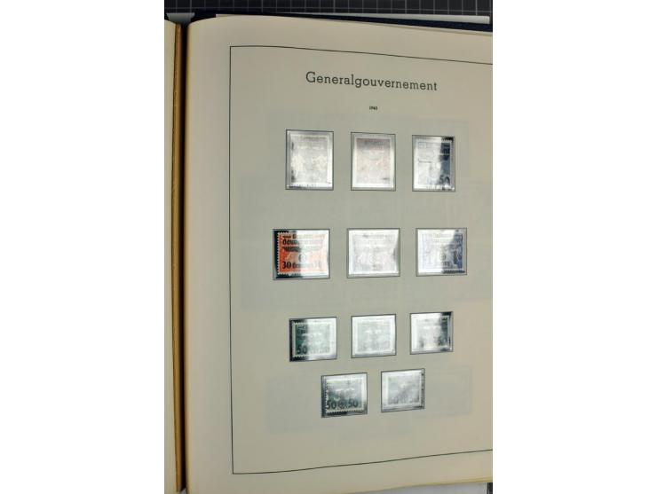 1872/1945, meist ungebrauchte Sammlung ab Brustschild im Vordruckalbum, bis 1900 überwiegend ohne Gummi, danach u.a. mit Mi.-
