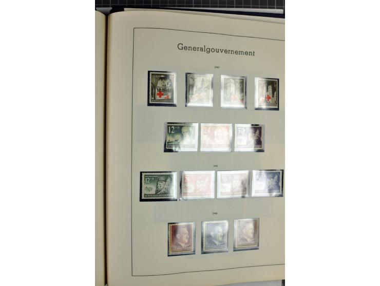 1872/1945, meist ungebrauchte Sammlung ab Brustschild im Vordruckalbum, bis 1900 überwiegend ohne Gummi, danach u.a. mit Mi.-
