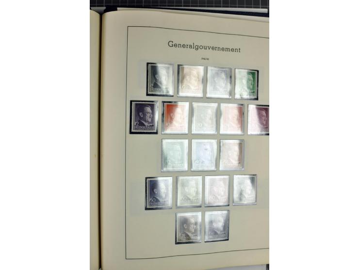 1872/1945, meist ungebrauchte Sammlung ab Brustschild im Vordruckalbum, bis 1900 überwiegend ohne Gummi, danach u.a. mit Mi.-