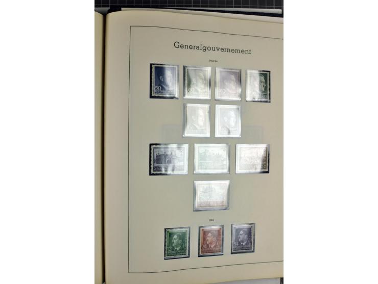 1872/1945, meist ungebrauchte Sammlung ab Brustschild im Vordruckalbum, bis 1900 überwiegend ohne Gummi, danach u.a. mit Mi.-