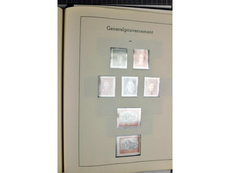 1872/1945, meist ungebrauchte Sammlung ab Brustschild im Vordruckalbum, bis 1900 überwiegend ohne Gummi, danach u.a. mit Mi.-
