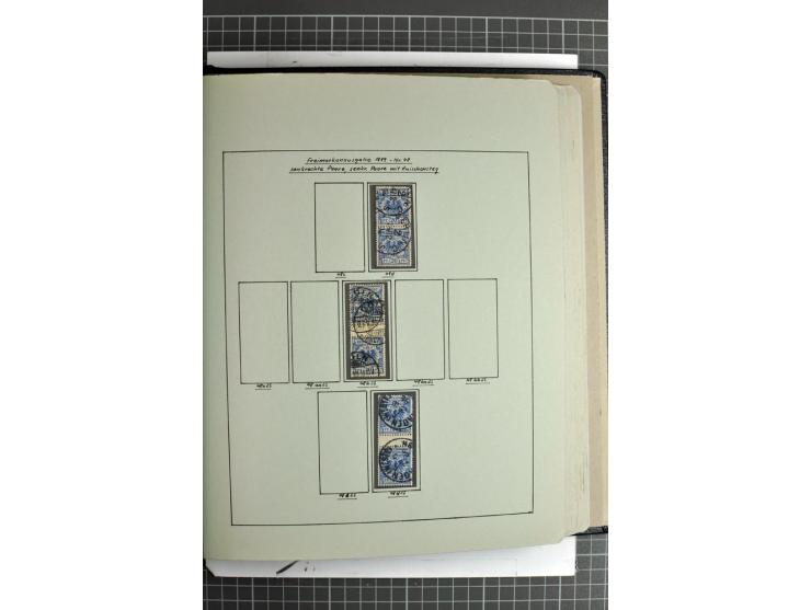 1889/1900, interessante, meist gestempelte Spezial-Sammlung mit fast allen besseren Farben und vielen Besonderheiten, dabei u
