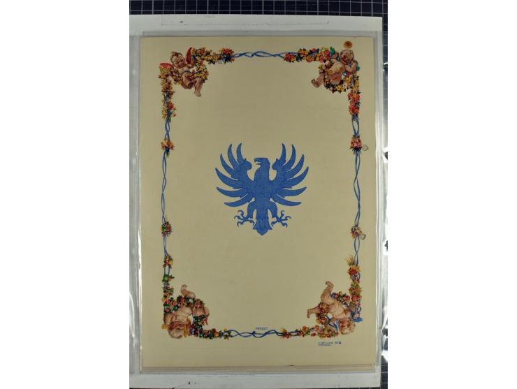 1923/45, meist gestempelte und postfrische Sammlung mit sehr vielen Briefen und Karten, dabei bessere und kpl. Ausgaben, bess