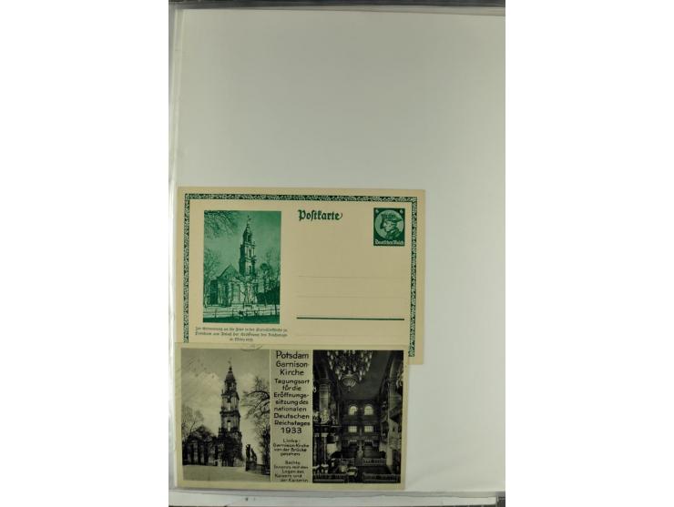 1923/45, meist gestempelte und postfrische Sammlung mit sehr vielen Briefen und Karten, dabei bessere und kpl. Ausgaben, bess