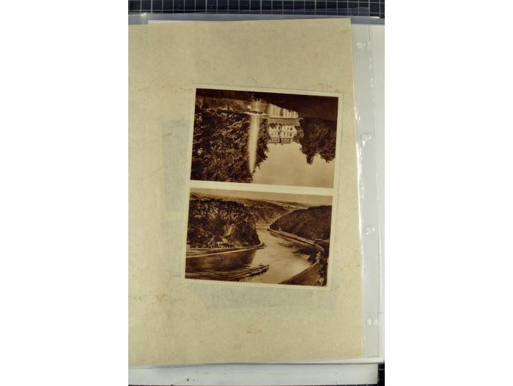 1923/45, meist gestempelte und postfrische Sammlung mit sehr vielen Briefen und Karten, dabei bessere und kpl. Ausgaben, bess