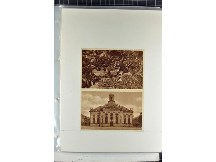 1923/45, meist gestempelte und postfrische Sammlung mit sehr vielen Briefen und Karten, dabei bessere und kpl. Ausgaben, bess