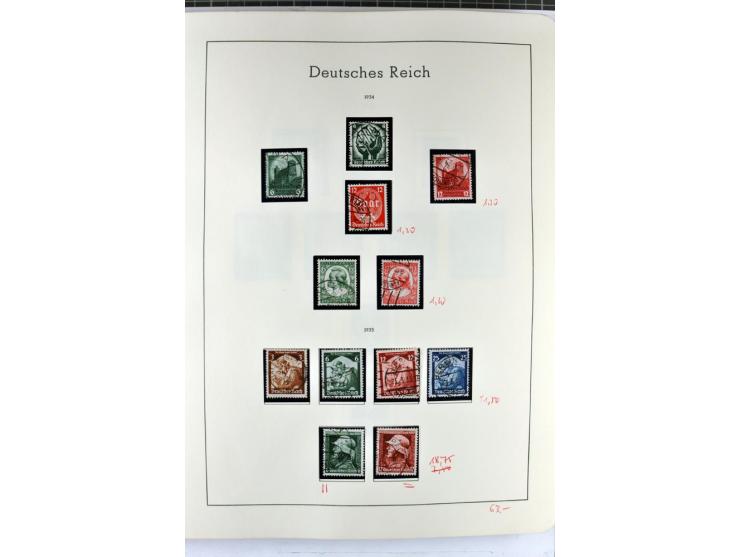 1923/45, meist gestempelte und postfrische Sammlung mit sehr vielen Briefen und Karten, dabei bessere und kpl. Ausgaben, bess