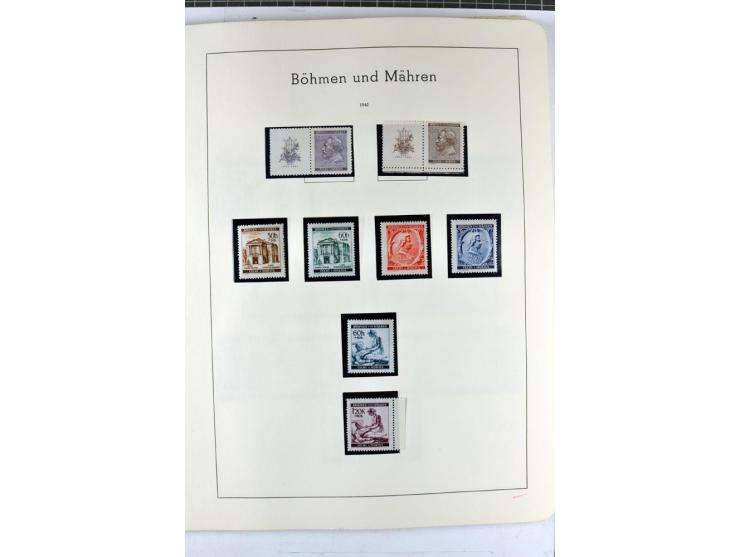 1923/45, meist gestempelte und postfrische Sammlung mit sehr vielen Briefen und Karten, dabei bessere und kpl. Ausgaben, bess