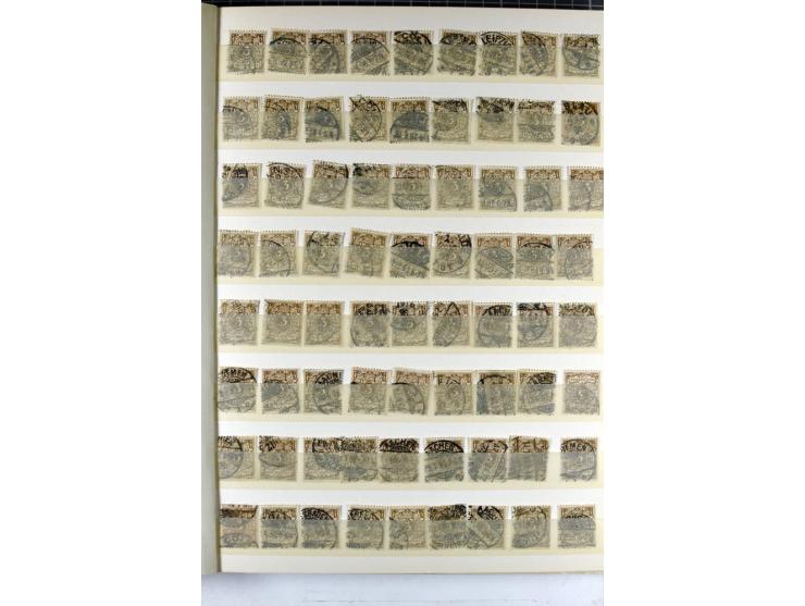 1923/45, meist gestempelte und postfrische Sammlung mit sehr vielen Briefen und Karten, dabei bessere und kpl. Ausgaben, bess