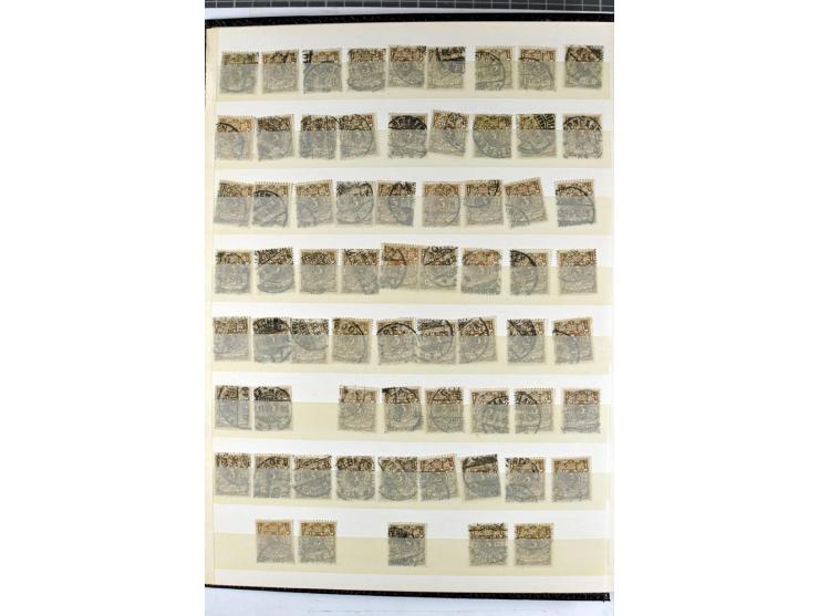 1923/45, meist gestempelte und postfrische Sammlung mit sehr vielen Briefen und Karten, dabei bessere und kpl. Ausgaben, bess