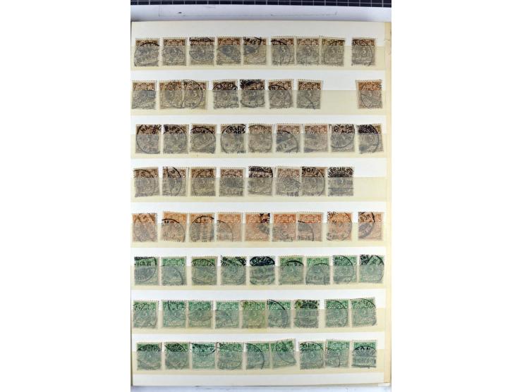 1923/45, meist gestempelte und postfrische Sammlung mit sehr vielen Briefen und Karten, dabei bessere und kpl. Ausgaben, bess