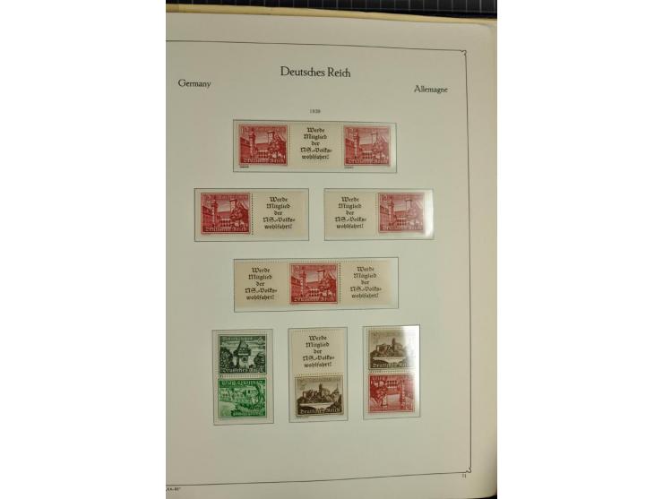 1932/45, meist postfrische Sammlung mit einigen besseren, dabei u.a. die Sondermarken-Ausgaben ab Stände augenscheinlich kpl.