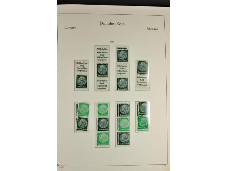 1932/45, meist postfrische Sammlung mit einigen besseren, dabei u.a. die Sondermarken-Ausgaben ab Stände augenscheinlich kpl.