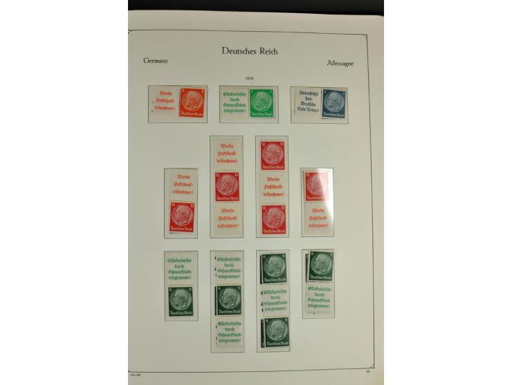 1932/45, meist postfrische Sammlung mit einigen besseren, dabei u.a. die Sondermarken-Ausgaben ab Stände augenscheinlich kpl.