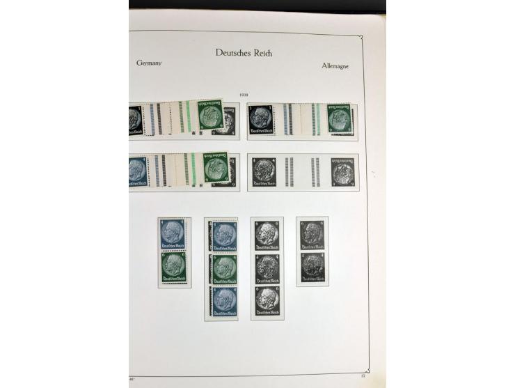 1932/45, meist postfrische Sammlung mit einigen besseren, dabei u.a. die Sondermarken-Ausgaben ab Stände augenscheinlich kpl.