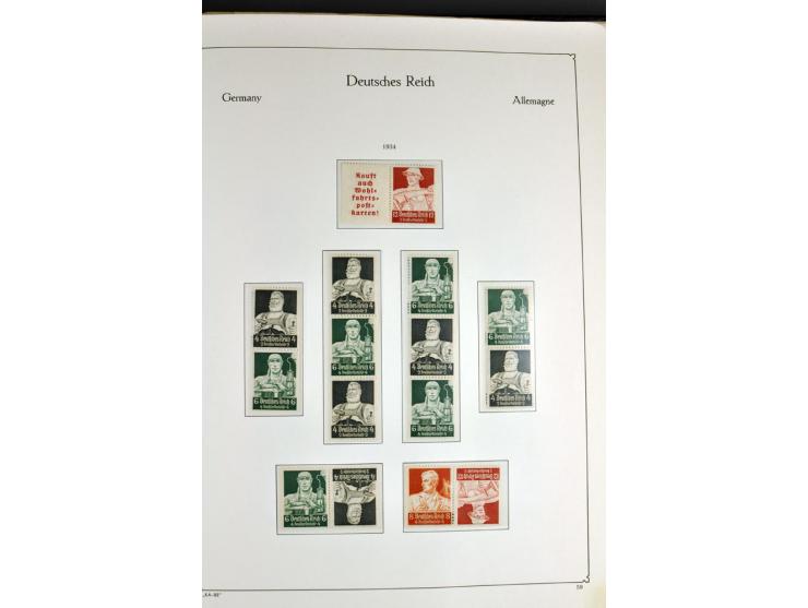1932/45, meist postfrische Sammlung mit einigen besseren, dabei u.a. die Sondermarken-Ausgaben ab Stände augenscheinlich kpl.