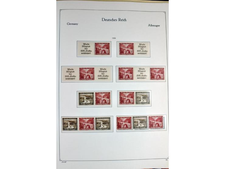 1932/45, meist postfrische Sammlung mit einigen besseren, dabei u.a. die Sondermarken-Ausgaben ab Stände augenscheinlich kpl.