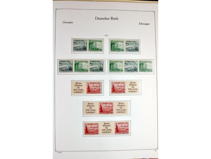 1932/45, meist postfrische Sammlung mit einigen besseren, dabei u.a. die Sondermarken-Ausgaben ab Stände augenscheinlich kpl.