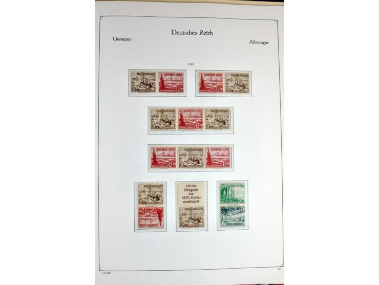 1932/45, meist postfrische Sammlung mit einigen besseren, dabei u.a. die Sondermarken-Ausgaben ab Stände augenscheinlich kpl.