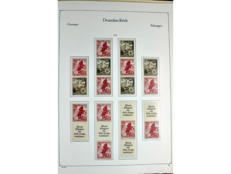 1932/45, meist postfrische Sammlung mit einigen besseren, dabei u.a. die Sondermarken-Ausgaben ab Stände augenscheinlich kpl.