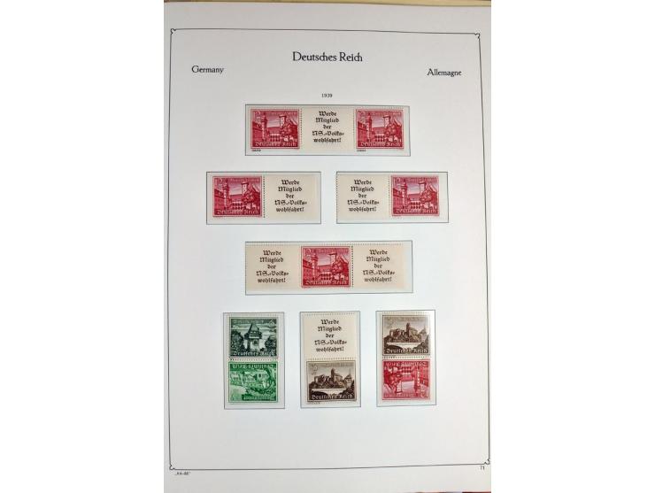 1932/45, meist postfrische Sammlung mit einigen besseren, dabei u.a. die Sondermarken-Ausgaben ab Stände augenscheinlich kpl.