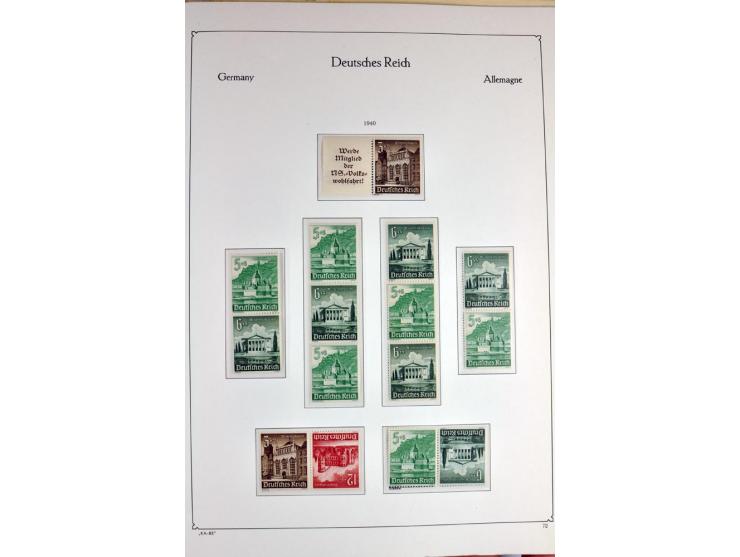 1932/45, meist postfrische Sammlung mit einigen besseren, dabei u.a. die Sondermarken-Ausgaben ab Stände augenscheinlich kpl.