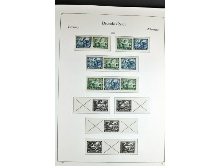 1932/45, meist postfrische Sammlung mit einigen besseren, dabei u.a. die Sondermarken-Ausgaben ab Stände augenscheinlich kpl.