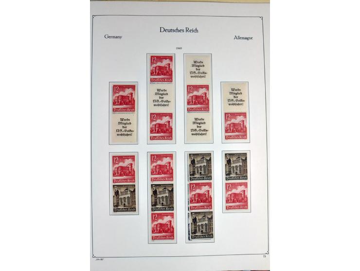 1932/45, meist postfrische Sammlung mit einigen besseren, dabei u.a. die Sondermarken-Ausgaben ab Stände augenscheinlich kpl.
