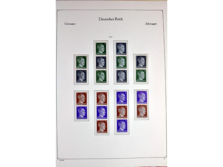 1932/45, meist postfrische Sammlung mit einigen besseren, dabei u.a. die Sondermarken-Ausgaben ab Stände augenscheinlich kpl.