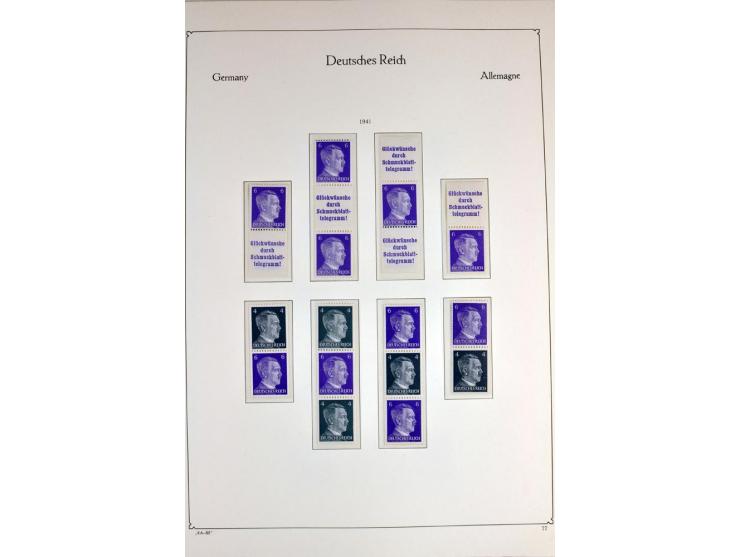 1932/45, meist postfrische Sammlung mit einigen besseren, dabei u.a. die Sondermarken-Ausgaben ab Stände augenscheinlich kpl.