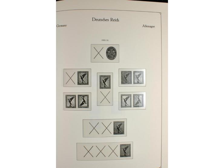 1932/45, meist postfrische Sammlung mit einigen besseren, dabei u.a. die Sondermarken-Ausgaben ab Stände augenscheinlich kpl.
