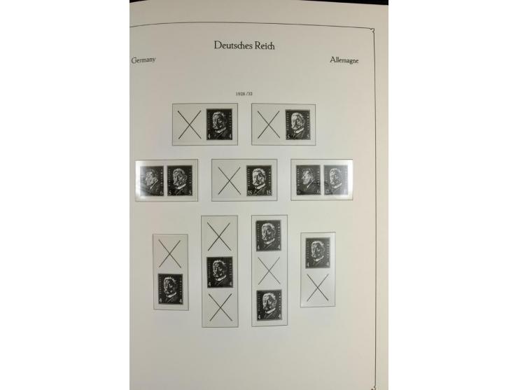 1932/45, meist postfrische Sammlung mit einigen besseren, dabei u.a. die Sondermarken-Ausgaben ab Stände augenscheinlich kpl.