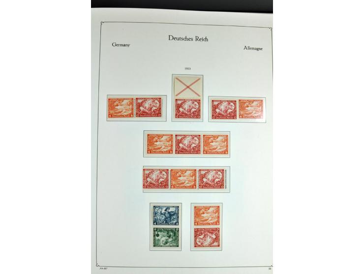 1932/45, meist postfrische Sammlung mit einigen besseren, dabei u.a. die Sondermarken-Ausgaben ab Stände augenscheinlich kpl.