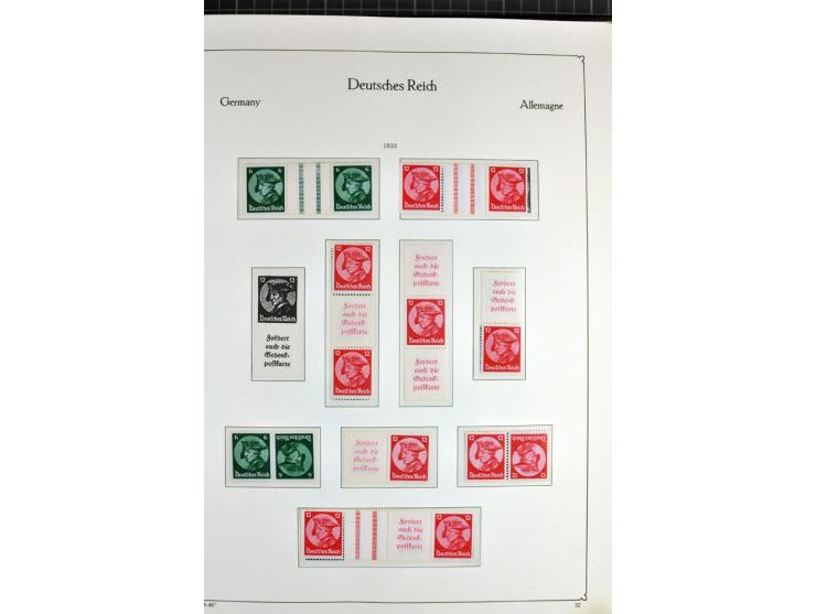 1932/45, meist postfrische Sammlung mit einigen besseren, dabei u.a. die Sondermarken-Ausgaben ab Stände augenscheinlich kpl.