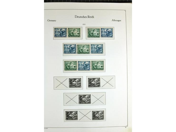 1932/45, meist postfrische Sammlung mit einigen besseren, dabei u.a. die Sondermarken-Ausgaben ab Stände augenscheinlich kpl.