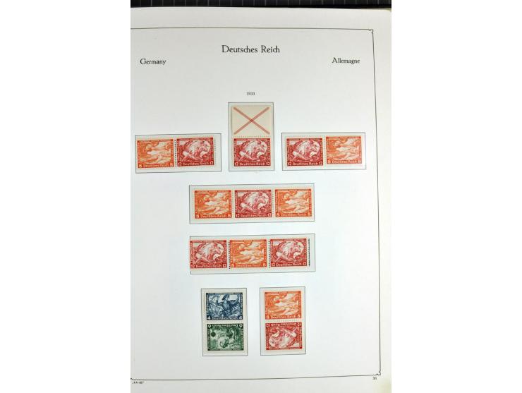 1932/45, meist postfrische Sammlung mit einigen besseren, dabei u.a. die Sondermarken-Ausgaben ab Stände augenscheinlich kpl.