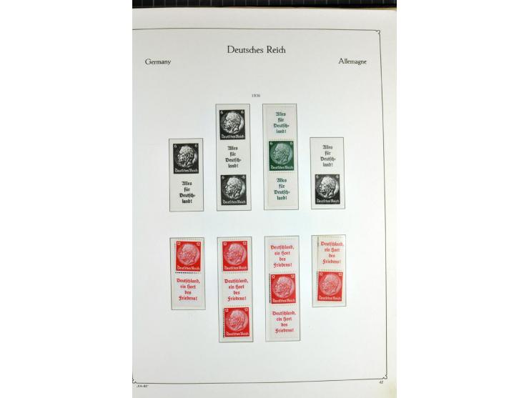 1932/45, meist postfrische Sammlung mit einigen besseren, dabei u.a. die Sondermarken-Ausgaben ab Stände augenscheinlich kpl.