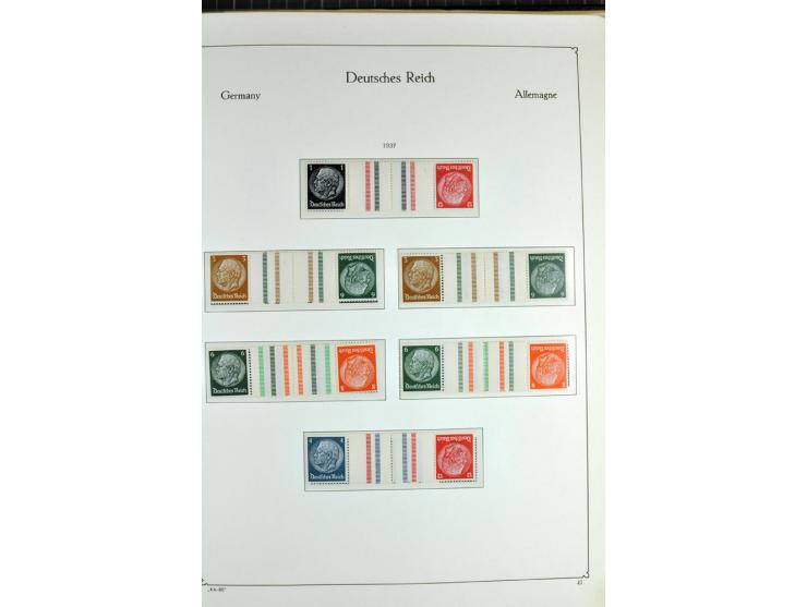 1932/45, meist postfrische Sammlung mit einigen besseren, dabei u.a. die Sondermarken-Ausgaben ab Stände augenscheinlich kpl.