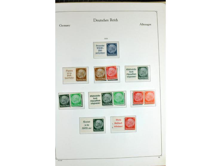 1932/45, meist postfrische Sammlung mit einigen besseren, dabei u.a. die Sondermarken-Ausgaben ab Stände augenscheinlich kpl.