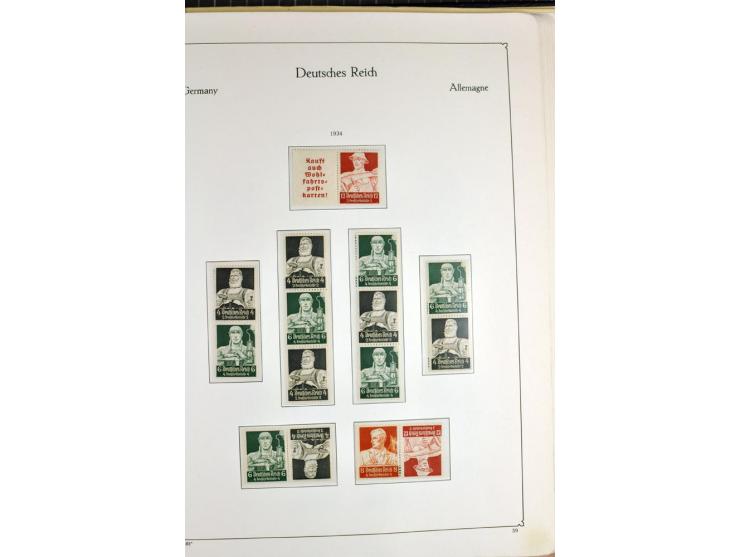 1932/45, meist postfrische Sammlung mit einigen besseren, dabei u.a. die Sondermarken-Ausgaben ab Stände augenscheinlich kpl.