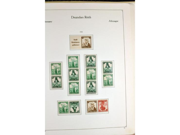 1932/45, meist postfrische Sammlung mit einigen besseren, dabei u.a. die Sondermarken-Ausgaben ab Stände augenscheinlich kpl.