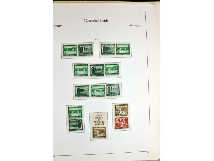 1932/45, meist postfrische Sammlung mit einigen besseren, dabei u.a. die Sondermarken-Ausgaben ab Stände augenscheinlich kpl.