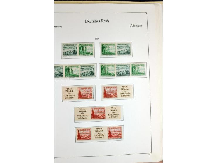 1932/45, meist postfrische Sammlung mit einigen besseren, dabei u.a. die Sondermarken-Ausgaben ab Stände augenscheinlich kpl.