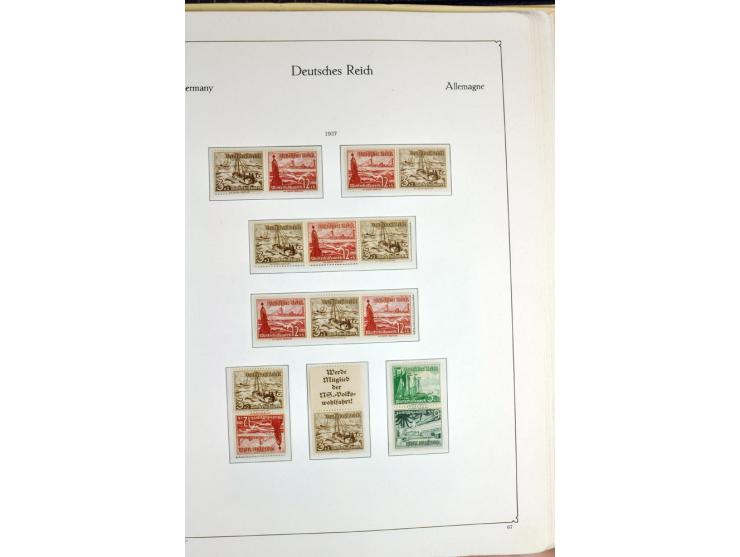 1932/45, meist postfrische Sammlung mit einigen besseren, dabei u.a. die Sondermarken-Ausgaben ab Stände augenscheinlich kpl.