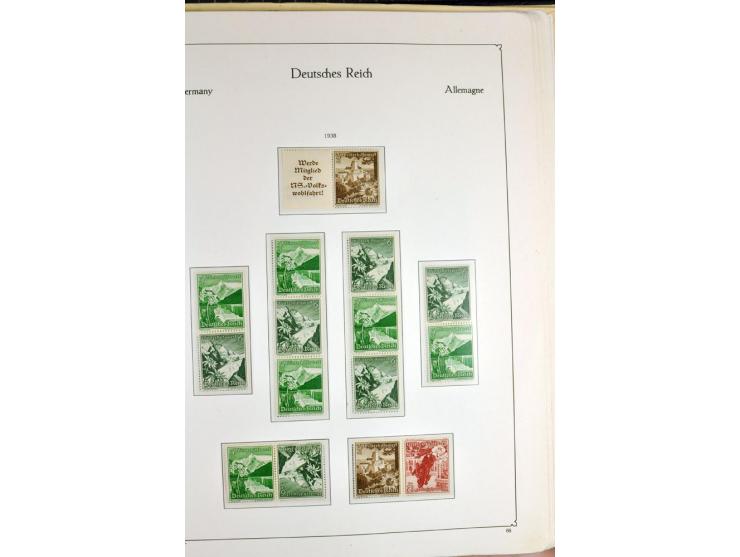 1932/45, meist postfrische Sammlung mit einigen besseren, dabei u.a. die Sondermarken-Ausgaben ab Stände augenscheinlich kpl.