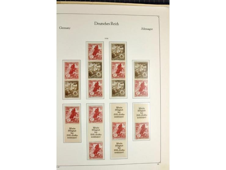 1932/45, meist postfrische Sammlung mit einigen besseren, dabei u.a. die Sondermarken-Ausgaben ab Stände augenscheinlich kpl.