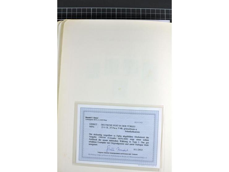 China bis Togo, ungebrauchte und postfrische Sammlung inkl. einiger ungebrauchter Ganzsachen im Vordruckalbum, dabei kpl. und