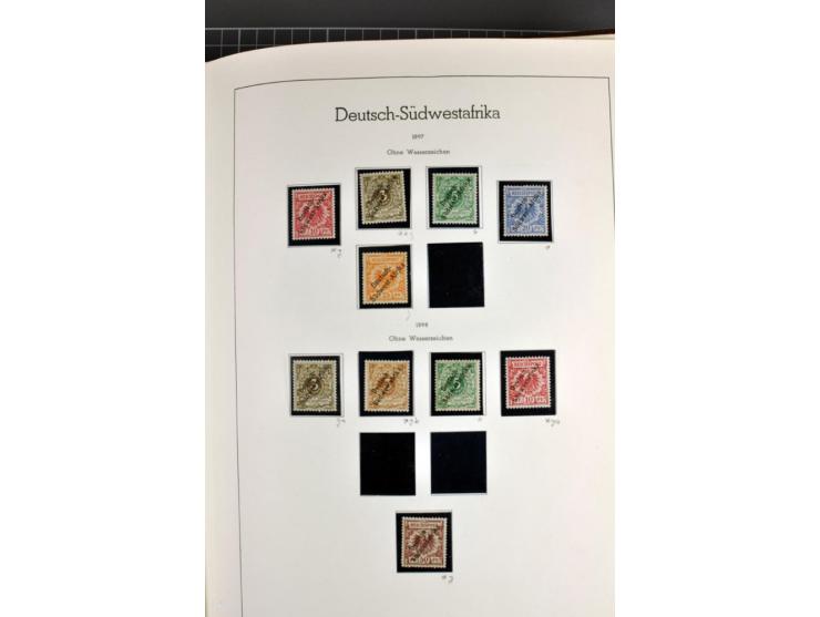 China bis Togo, ungebrauchte und postfrische Sammlung inkl. einiger ungebrauchter Ganzsachen im Vordruckalbum, dabei kpl. und