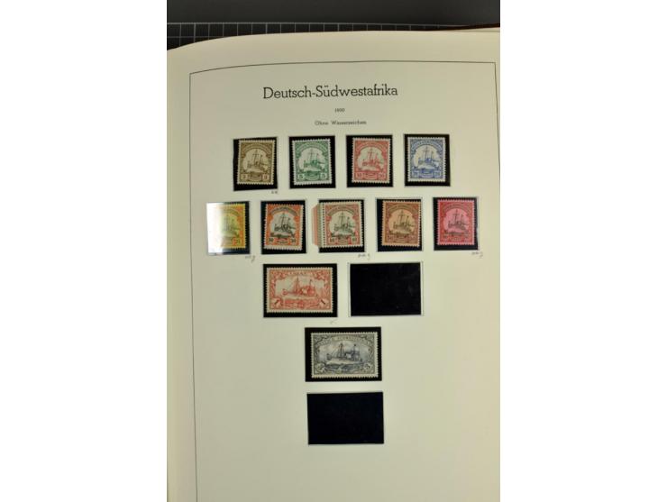 China bis Togo, ungebrauchte und postfrische Sammlung inkl. einiger ungebrauchter Ganzsachen im Vordruckalbum, dabei kpl. und